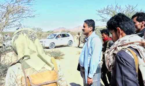 رئيس تنفيذية انتقالي شبوة يتقدم جموع مشيعي جثمان الشهيد مبارك ذيبان