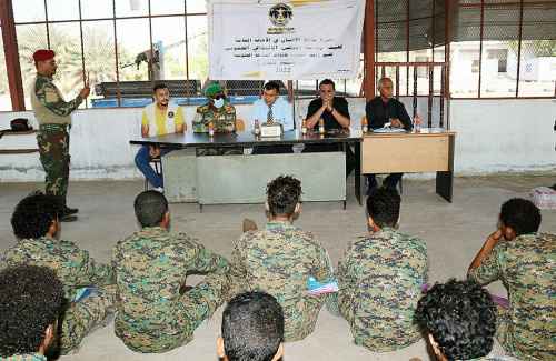 &nbsp;ورشة توعوية لأفراد عمليات قوات الطوارئ في العاصمة عدن