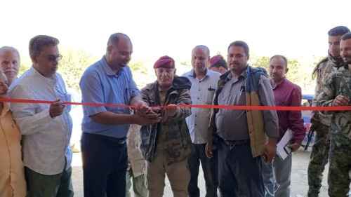 رئيس تنفيذية انتقالي الضالع يفتتح عددا من المشاريع الخدمية بالمحافظة