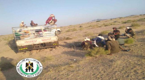 أبين.. الحزام الأمني يستعيد شاحنة بعد ساعات من بلاغ سرقتها