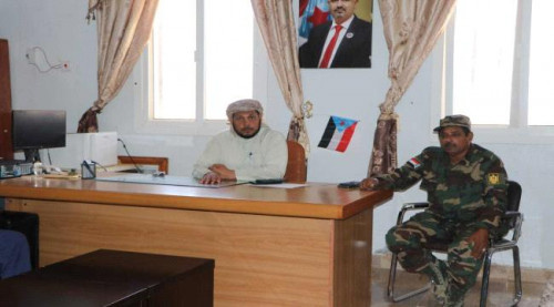 الثقلي يزور اللواء الأول مشاه بحري سقطرى ويشيد بجهود قيادته