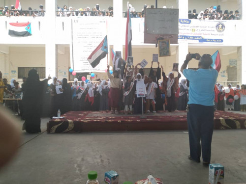 انتقالي البريقة ينظم حفلاً فنياً وخطابياً بمناسبة الذكرى الـ55 لعيد الاستقلال 30 نوفمبر