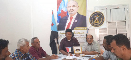 تنفيذية انتقالي البريقة تستعرض نشاط عملها خلال العام 2022