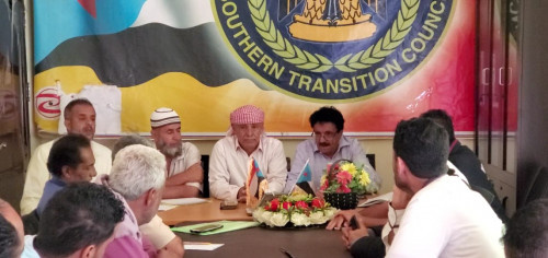 رئيس تنفيذية انتقالي الضالع يلتقي أعضاء الاتحاد النقابي بالمحافظة
