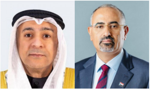 الرئيس الزُبيدي يهنئ البديوي بمناسبة تعيينه أمينا عاما لمجلس التعاون لدول الخليج العربية