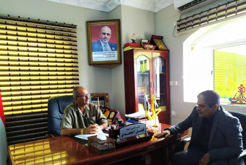 الجعدي يلتقي رئيس الهيئة التنفيذية لانتقالي حضرموت