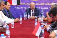 الكثيري يجتمع بالهيئة التنفيذية المساعدة للمجلس بوادي وصحراء حضرموت