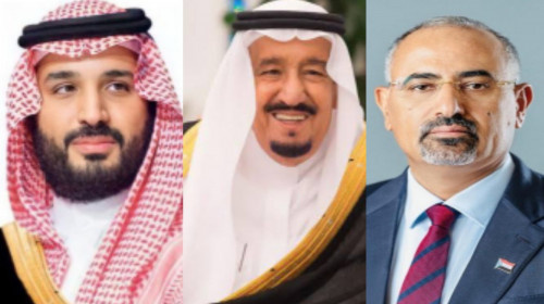 الرئيس الزُبيدي يهنئ خادم الحرمين الشريفين وولي عهده بذكرى يوم التأسيس للمملكة العربية السعودية