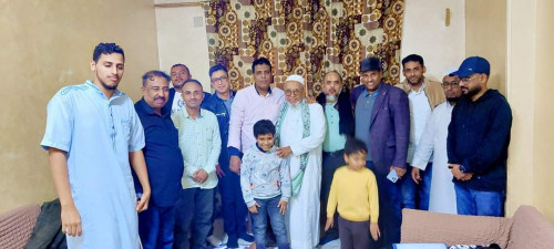 رئيس ملتقى الحضارم بمصر يقيم مأدبة غداء على شرف السيد العطاس