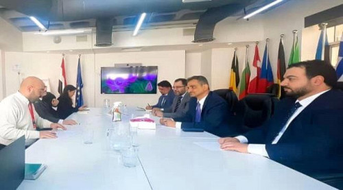 لملس يبحث مع سفير الاتحاد الأوروبي دعم الجهود التنمية في العاصمة عدن