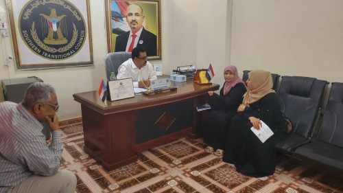 رئيس تنفيذية انتقالي لحج يبحث سُبل تشكيل مجلس تنسيقي لمنظمات المجتمع المدني في المحافظة