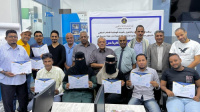 قطاع التدريب والتأهيل بالتعاون مع إعلامية انتقالي العاصمة عدن يختتم دورة في "اساسيات الجرافيكس"