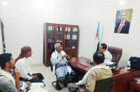 رئيس تنفيذية انتقالي أبين يلتقي شخصيات اجتماعية وقبلية من مديرية مودية