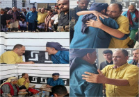 اللواء شلال شايع يزور وزير الدفاع الأسبق اللواء محمود الصبيحي