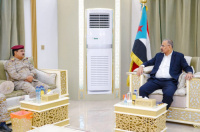 الرئيس الزُبيدي يطّلع من وزير الدفاع على أوضاع القوات في جبهات المواجهة مع مليشيا الحوثي