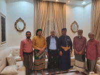 الكثيري يلتقي مقادمة ومشائخ قبيلة بن علي الحاج بالساحل والوادي