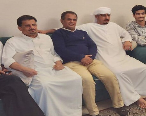 السفير شايف يُعزَّي العميد النوبي بوفاة والده