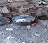 القوات المسلحة الجنوبية تُفكّك شبكات ألغام وعبوات ناسفة بوادي الخيالة بأبين