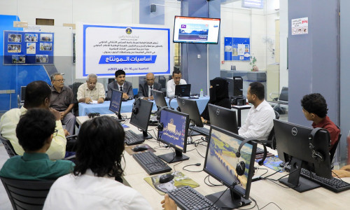 الأمانة العامة تدشن دورة تدريبية حول أساسيات المونتاج لمنتسبي الادارات الإعلامية بمحافظات الجنوب