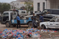 إشادة مجتمعية بحملة إزالة أسواق القات من داخل مدينة المكلا 