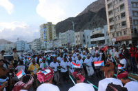 المكلا تشهد احتفالات شعبية احتفاءً بزيارة الرئيس الزُبيدي لحضرموت واحياءً للذكرى الـ29 لإعلان فك الارتباط