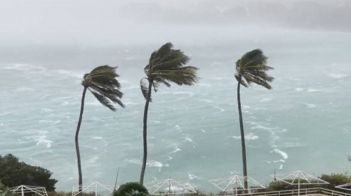 إجلاء سكان جزيرة أمريكية بسبب إعصار ماورا
