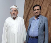 البحسني يطمئن على صحة الشاعر والأديب والباحث حسين بامطرف