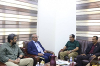 الكثيري والبيض يتفقدا مقر قيادة انتقالي محافظة حضرموت