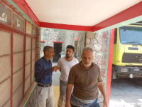 رئيس تنفيذية انتقالي صيرة يتفقد جاهزية الدفاع المدني بالمديرية