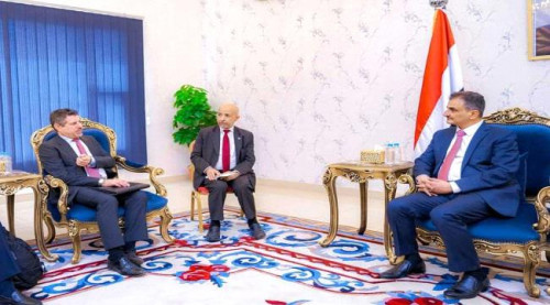 لملس يبحث مع السفير الأمريكي التحديات الاقتصادية والأمنية والسياسية في بلادنا