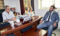 الجعدي يلتقي رئيس تنفيذية انتقالي محافظة شبوة