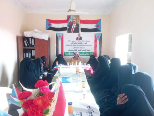 انتقالي سقطرى ينفذ نزولا ميدانيا لمديرية قلنسية وعبدالكوري
