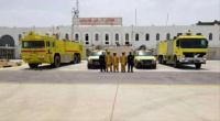 مطار الريان بالمكلا يتسلم مساعدات إماراتية جديدة