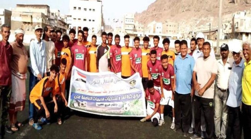 منتخب المعلا يتوج بطلا لمنافسات دوري كرة القدم للمديريات