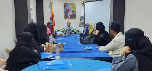انتقالي العاصمة عدن يدشن ورشة تدريبية بعنوان "السكرتارية ومهارات الأرشفة وإدارة المكاتب"