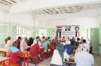 القيادة المحلية بانتقالي المحفد تعقد اجتماعها الموسّع للفصل الثاني للعام الجاري