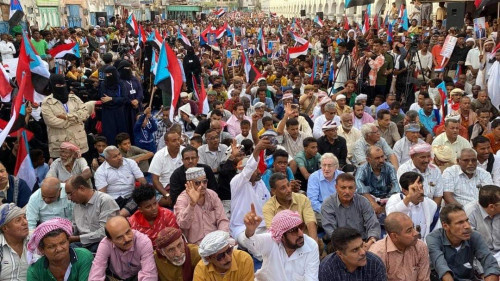 انتقالي حضرموت ينظم مهرجانات جماهيرية في عدد من المديريات بالمحافظة إحياءً ليوم الارض الجنوبي 7/7