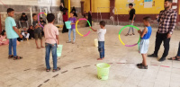 انتقالي المعلا ينظم احتفالية ترفيهية في مركز الطفولة الآمنة بالعاصمة عدن