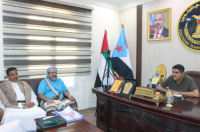 رئيس تنفيذية انتقالي حضرموت يلتقي عددا من الشخصيات الاجتماعية والسياسية بالمحافظة