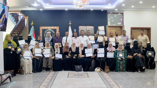 هيئة التدريب والتأهيل بالانتقالي تختتم دورتي استراتيجية التخطيط المؤسسي والتمكين السياسي للمرأة