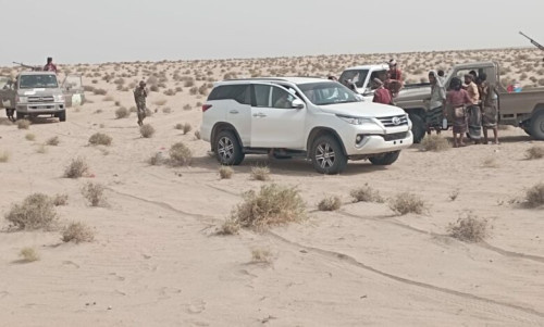 قوات العمالقة الجنوبية تستعيد سيارة بعد ساعات من سرقتها بلحج