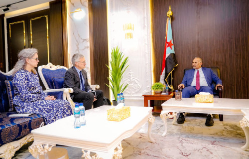 الرئيس الزبيدي يثمن دور مملكة السويد في دعم جهود إحلال السلام في بلادنا