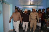 رئيس تنفيذية انتقالي شبوة يتفقد سير عمل المستشفى العام وإدارة الأمن بمديرية عرما