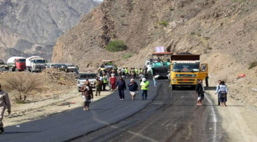 برعاية النائب المحرمي.. تدشين سفلتة المرحلة الثانية من طريق باتيس رُصُد