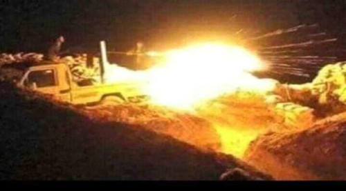 مصرع وجرح عناصر من مليشيات الحوثي بجبهة يافع الحدودية