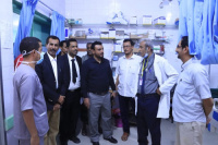 رئيس تنفيذية انتقالي شبوة يتفقد سير العمل بمستشفى الأمومة والطفولة بعتق