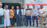مدير عام المنصورة يطلع على التجهيزات النهائية لافتتاح مستشفى عدن التعاوني الخيري