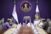 اللواء بن بريك يلتقي عدداً من أعضاء الجمعية الوطنية من العاصمة عدن