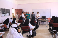 شبوة.. بن لكسر يتفقد معهد الدكتور بن مقلم للعلوم الصحية