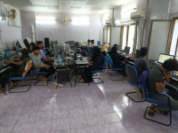 انتقالي المعلا ينظم دورة تدريبية في السكرتارية الآلية (ICDL)